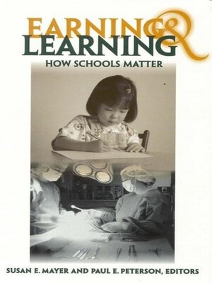 cover image of Earning and Learning